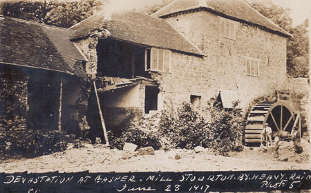 mill with walls ripped off